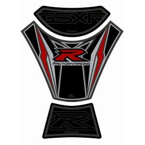 モトグラフィックス MT-TS024KR タンクパッド BLK/レッド GSX-R600/750/1...