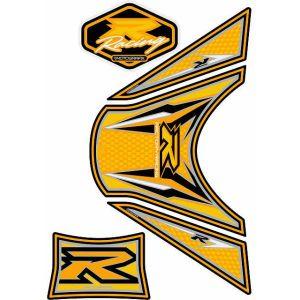 モトグラフィックス MT-TS025Y タンクパッド YEL GSX-R1000 12-