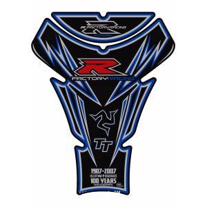 モトグラフィックス MT-TS030KB タンクパッド BLK/ブルー GSX-R1000 17-