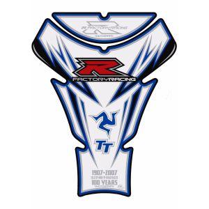 モトグラフィックス MT-TS030WB タンクパッド WHT/ブルー GSX-R1000 17-