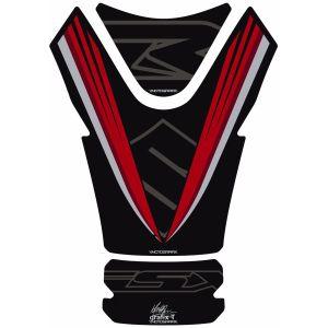 モトグラフィックス MT-TS031KR タンクパッド BLK/レッド GSX-R1000 17-