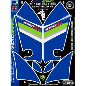 モトグラフィックス MT-SFF001BGPR FRONT FENDER KIT GSX-R1000...