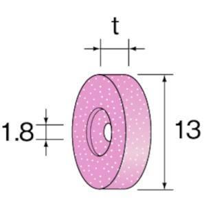 ミニター ミニモ NA1502 PA砥石ホイール 120 10個入 外径13mm 幅3.0mm