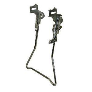 昭和インダストリーズ W-13 オートロック 両立スタンド 24インチ ED 黒