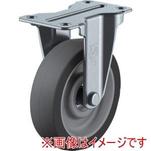 ユーエイキャスター ER-65ELSB H83 プレート式 固定 キャスター エラストマー 車輪径65mm SILENTタイプ ER型 取付寸法56×28の商品画像