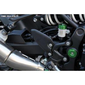 スピードラ CKA1101TG ヒールプレート左右セット ドライカーボン 綾織艶あり Z900RS/...