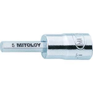 【メール便選択可】ミトロイ P202.5HT 1/4 ヘックスソケット 2.5mm 水戸工機