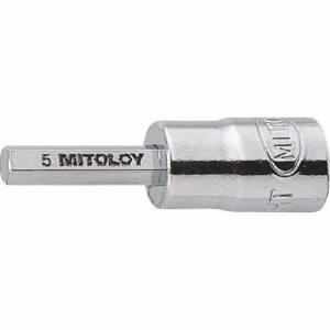 【メール便選択可】ミトロイ P205HT 1/4 ヘックスソケット 5mm 水戸工機