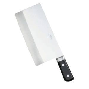 堺孝行 イノックス 中華庖丁 ツバ付 20044 21cm : 厨房用品 安吉