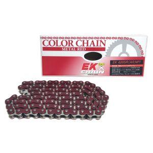 江沼チェーン 420SR(AR/NP) チェーン 420SR レッド 100L SPJ EKチェーン