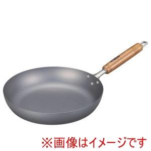サミット工業 窒化鉄 エンボスフライパン 28cm