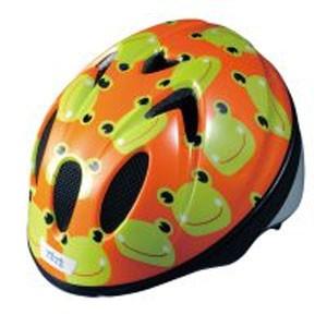 徳島双輪 テテ スプラッシュハート XSサイズ 48〜52cm カエル 子供用自転車ヘルメット