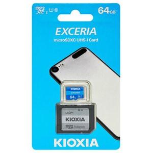 【メール便選択可】キオクシア マイクロSDXC 64GB LMEX1L064GG2 EXCERIA UHS-I Class10 microsdカード アダプタ付