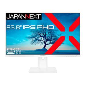 JAPANNEXT JN-IPS2381FHDR-C65W-HSP-W PCモニター23.87インチ IPS(HIS)パネル｜akibaoo