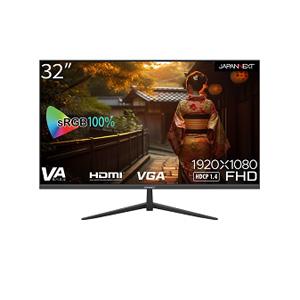 JAPANNEXT JN-V32FLFHD PCモニター 32インチ