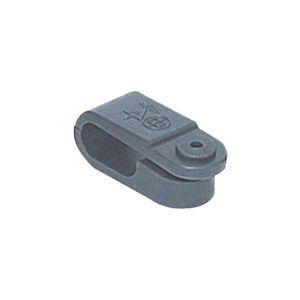 未来工業 KT-M100 VV-F片サドル プラスチック製 スクリュー釘付 100個 KT-M