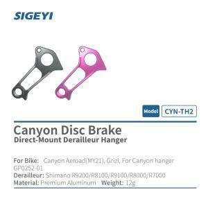 【メール便選択可】SIGEYI ダイレクトマウントディレイラーハンガー CANYON用 ピンク CY...