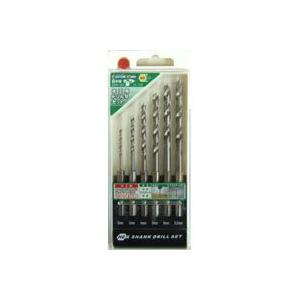 TRAD 13-716 CWB-601 六角軸6本組木工ドリル刃セット 三共コーポレーション