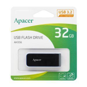 【メール便選択可】Apacer USBメモリ AP32GAH356B-1 USB 3.2 Gen 1...
