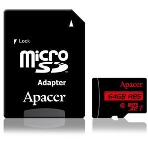 Apacer U1 アダプタ付 マイクロSD メール便選択可