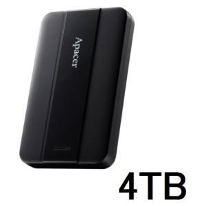 Apacer AP4TBAC237B-1 USB 3.2 Gen 1 ポータブルHDD 4TB ハードディスク メーカー保証3年｜akibaoo