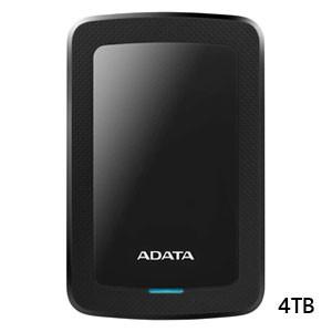ADATA AHV300-4TU31-CBK 外付けHDD 4TB ブラック ハードディスク