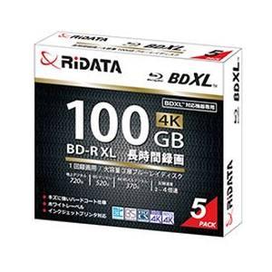 RIDATA BD-R520PW4X.5P SC A BD-R XL100GB 2-4倍速 ホワイト...