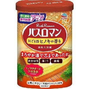 アース バスロマン にごり浴 ヒノキ 600g