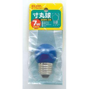 エルパ G-13H BL 寸丸球青 ELPA 朝日電器