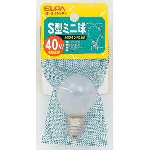エルパ G-21H F S型ミニ40W ELPA 朝日電器