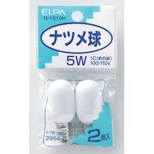 エルパ G-1010H ナツメ球 2P ELPA 朝日電器