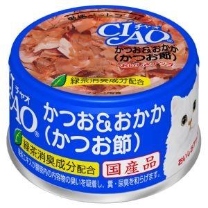 いなば チャオ ホワイティ かつお &amp; おかか かつお節 85g A-10 CIAO