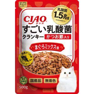 CIAO すごい乳酸菌クランキー かつお節入り まぐろミックス味 ( 500g