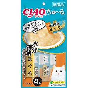 【メール便選択可】いなば チャオ ちゅ〜る 水分補給 まぐろ 14g×4本 CIAO
