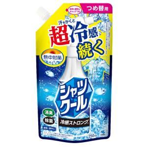小林製薬 熱中対策 シャツクール 冷感ストロング 詰め替えパウチ 250mL