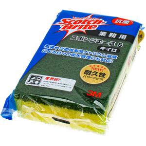 3M スリーエム 3M ACE S YEL スコッチ ブライト スポンジエースS 黄色