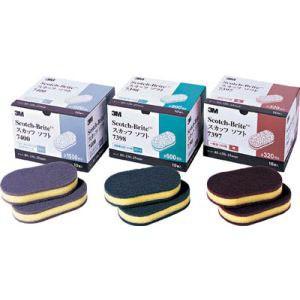 スリーエム 3M 7398 スコッチ ブライト スカッフソフト 緑 600相当 10枚入