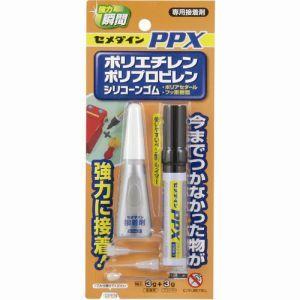 セメダイン 強力 瞬間 接着剤 PPXセット 6g CA-522 : webby shop