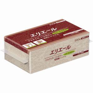 ペーパータオルスマートタイプ無漂白 シングル200枚中判30PK入1ケース メーカー直送 代引不可 ...
