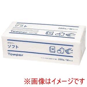 トライフ トウカイ ペーパータオル 25束入 タウパー ソフトM