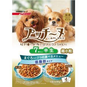 日清 いぬのしあわせ プッチーヌ 半生 7歳からの高齢犬用 低脂肪タイプ 200g