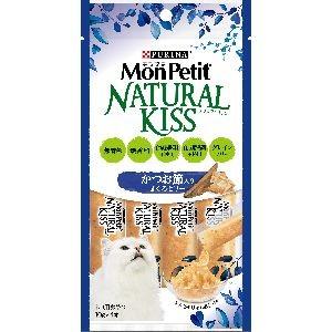 【メール便選択可】モンプチ ナチュラルキッス かつお節入りまぐろゼリー 40g ネスレ