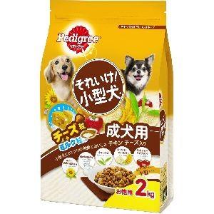 マースジャパンペディグリー それいけ 小型犬 チキン チーズ入り 2kg 犬 フード スタンダード おとどけスマイルワン 通販 Yahoo ショッピング