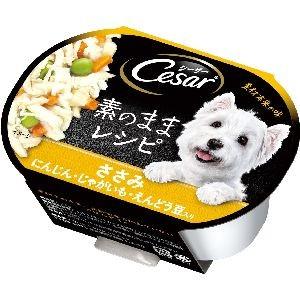 犬のウェットフード シーザー 素のままレシピ ささみ にんじん じゃがいも えんどう豆入り 37ｇ 10個 ケース販売 R02 ペット良品倶楽部ヤフー店 通販 Yahoo ショッピング