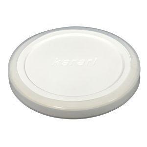 アネスティカンパニー Karari 珪藻土 コースター シリコン付き ラウンド ホワイト HO1858