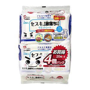 レック セスキの激落ちシート フローリング用 4パック入り(80枚) SS-292