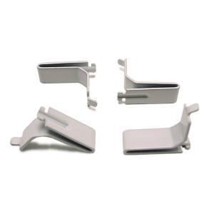 和気産業 ステンレス フィット棚受 白 4個入 WLS-111W