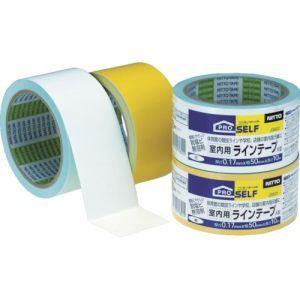 ニトムズ J3822 ラインテープ A型 室内用 白 50mm×10M