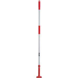 テラモト CL-374-110-2 FXハンドルアルミ柄 1380mm レッド メーカー直送 代引不...