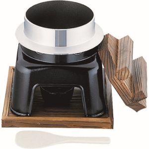 TKG SA てん火 フッ素加工 釜めしセット 1合炊 QKM51 遠藤商事